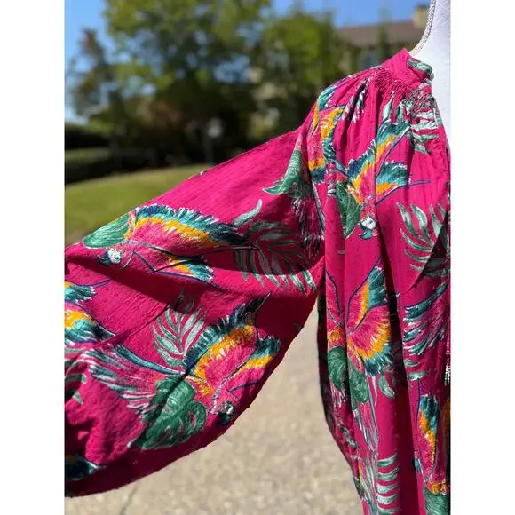 MSRP $85 NWOT Crown and Ivy Toucan Tropical Print Size 4X ~ SAME DAY SHIP - Picture 6 of 7